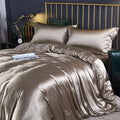 Silk bed cover